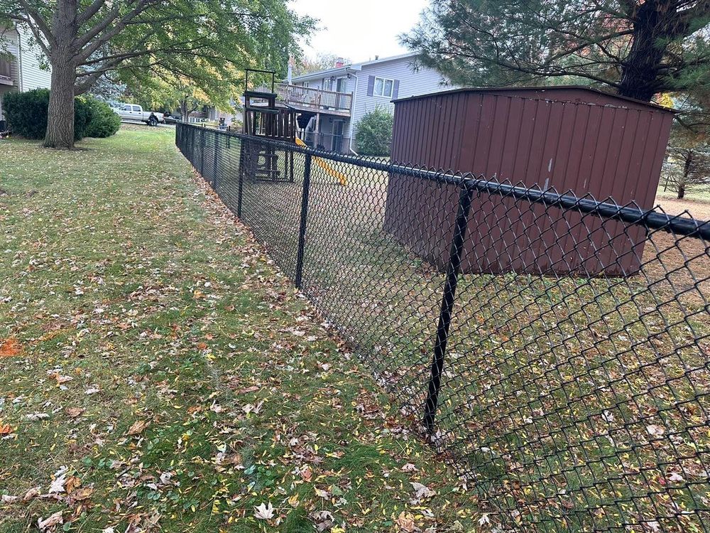 Fence Installation for Illinois Fence & outdoor co. in Kewanee, Illinois