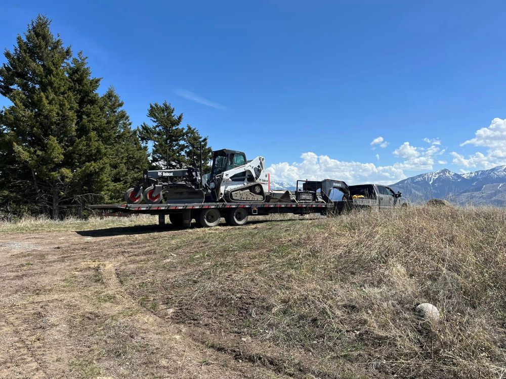 Excavating for HighCountry Excavation MT in Emigrant, MT