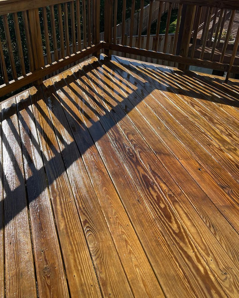 The Deck & Patio Cleaning service is a trusted, detail-oriented, and experienced service that provides homeowners with a clean and inviting outdoor living space. We offer a variety of services to meet your needs, including deck cleaning, patio cleaning, and fence cleaning. for Performance Pressure & Soft Washing, LLC in Fredericksburg, VA