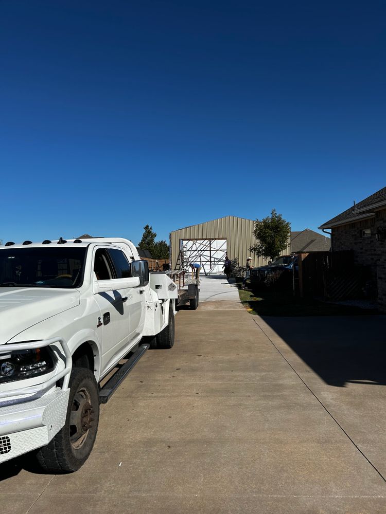 Tombstone Trail, Norman Oklahoma 30x40x12 - Completed in 2 DAYS!!! for A-N-H Construction LLC in Oklahoma City, OK