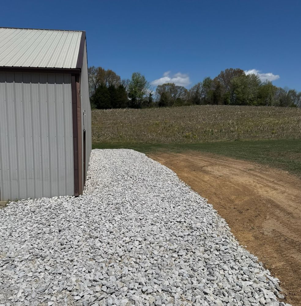 Enhance your outdoor space with our exceptional Gravel Services, offering expert installation for driveways and pathways. Our team ensures durability and aesthetic appeal to complement your home's landscape efficiently. for DIRT PLUS LLC in Bowling Green, KY