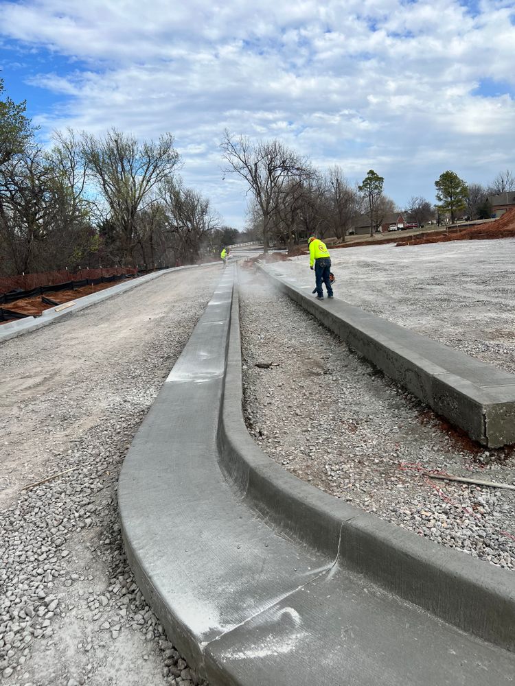 Commercial Concrete for RM Concrete Construction,LLC. in Norman, , OK