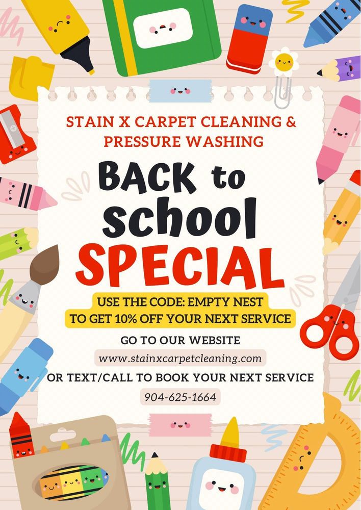 All Photos for Stain X Carpet Cleaning in Jacksonville, FL
