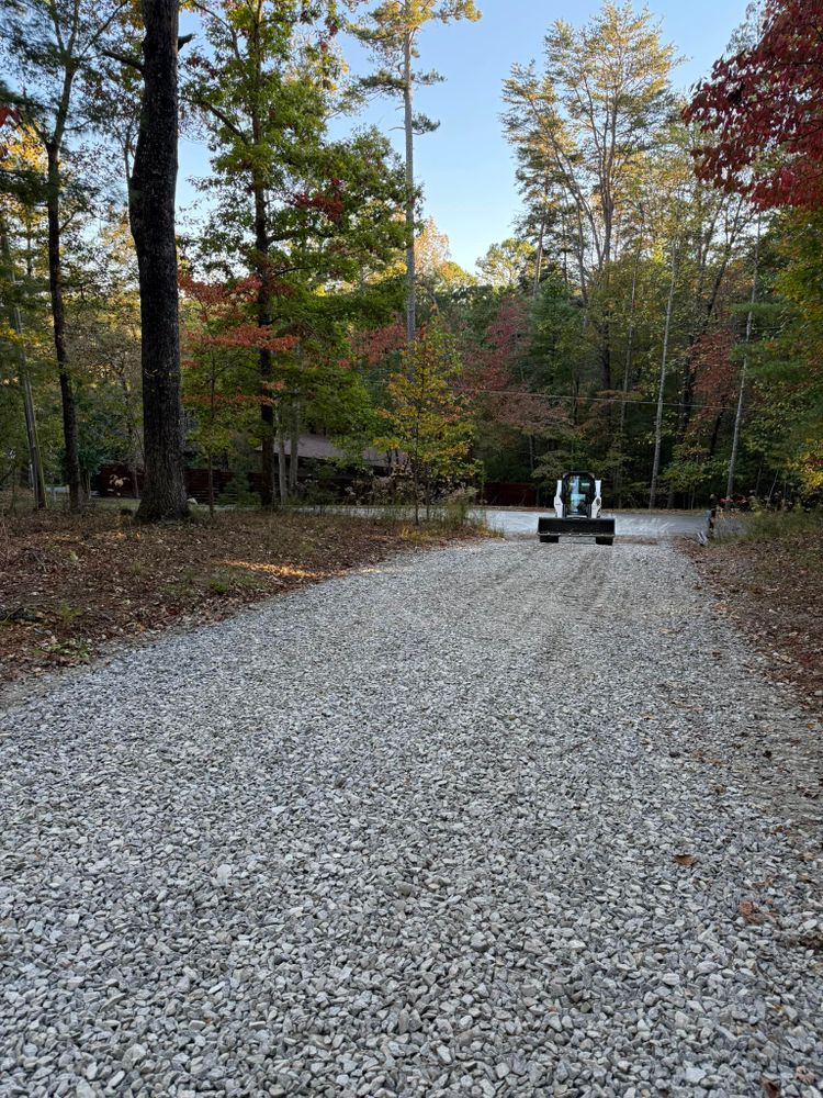 Our excavation service provides homeowners with precise, efficient land preparation for construction projects, ensuring a solid foundation by removing debris and leveling terrain to create the perfect base for any building project. for Pope Home Services in Blue Ridge, GA