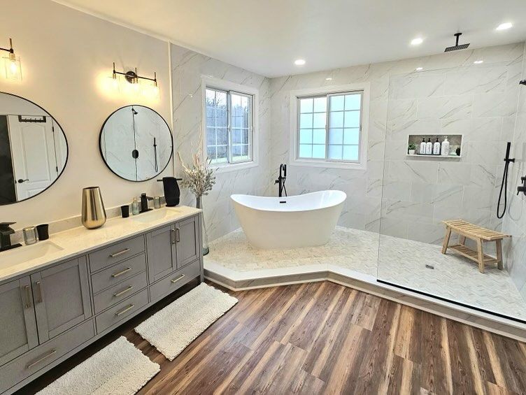 Interior Renovations for Harris Contracting in White Hall, MD