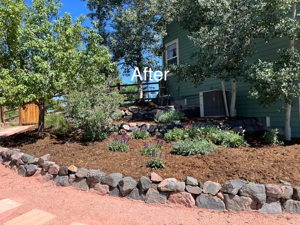 Landscaping for Top of The Edge Landscape in Peyton,  CO