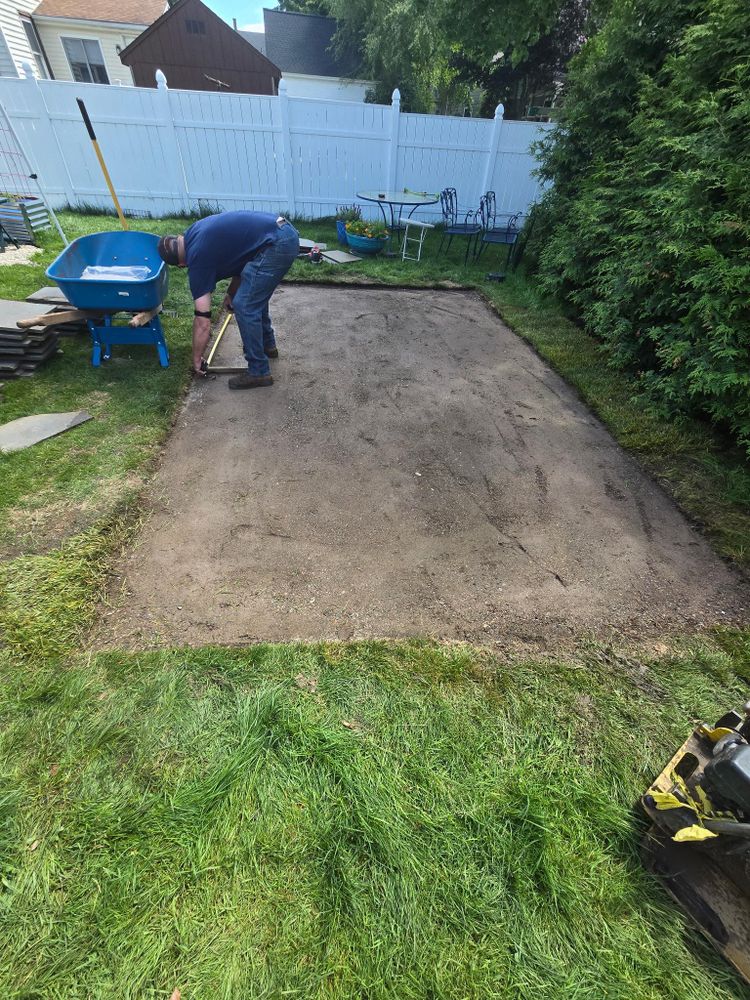 Land Grading for G&M Property Service in Attleboro, MA