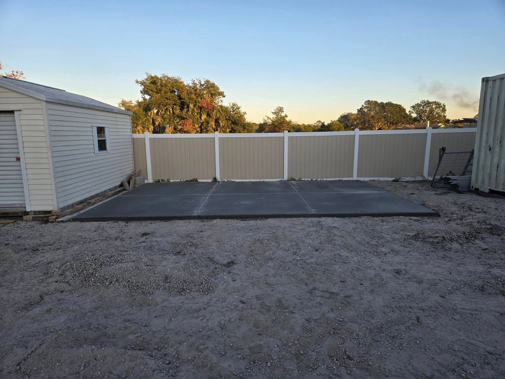  Concrete for Downer Site Services in Sanford, FL