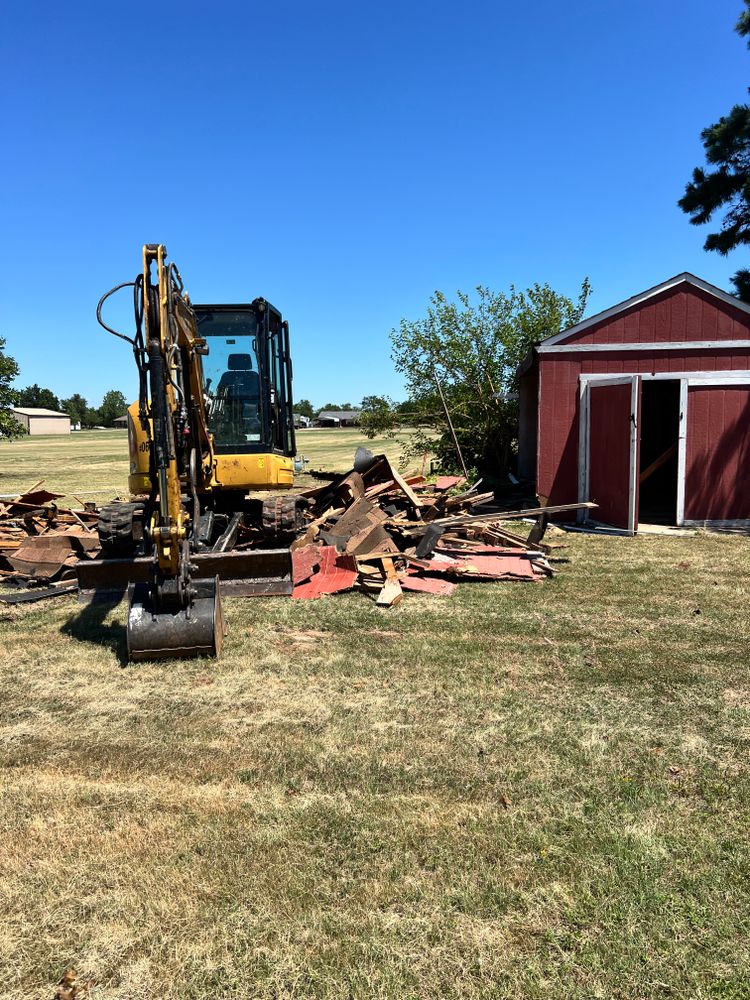 Demolition  for 365 Excavation & Land Solutions in Oklahoma City, OK