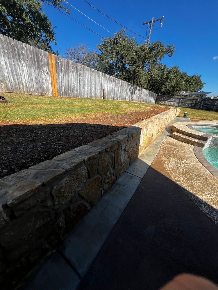 Retaining Walls for BW Concrete Contracting LLC in Fort Worth, TX