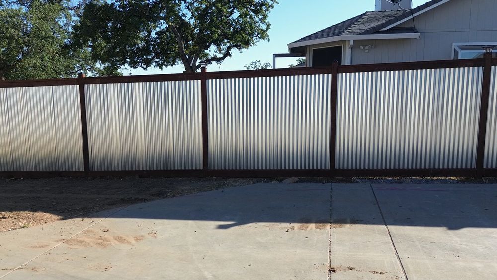 Fencing for Austin LoBue Construction in Cottonwood, CA