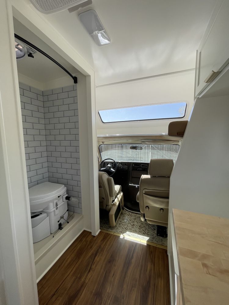 1987 Chevy Winnebago Class C for Mauka to Makai RV Renovations in Los Angeles, CA