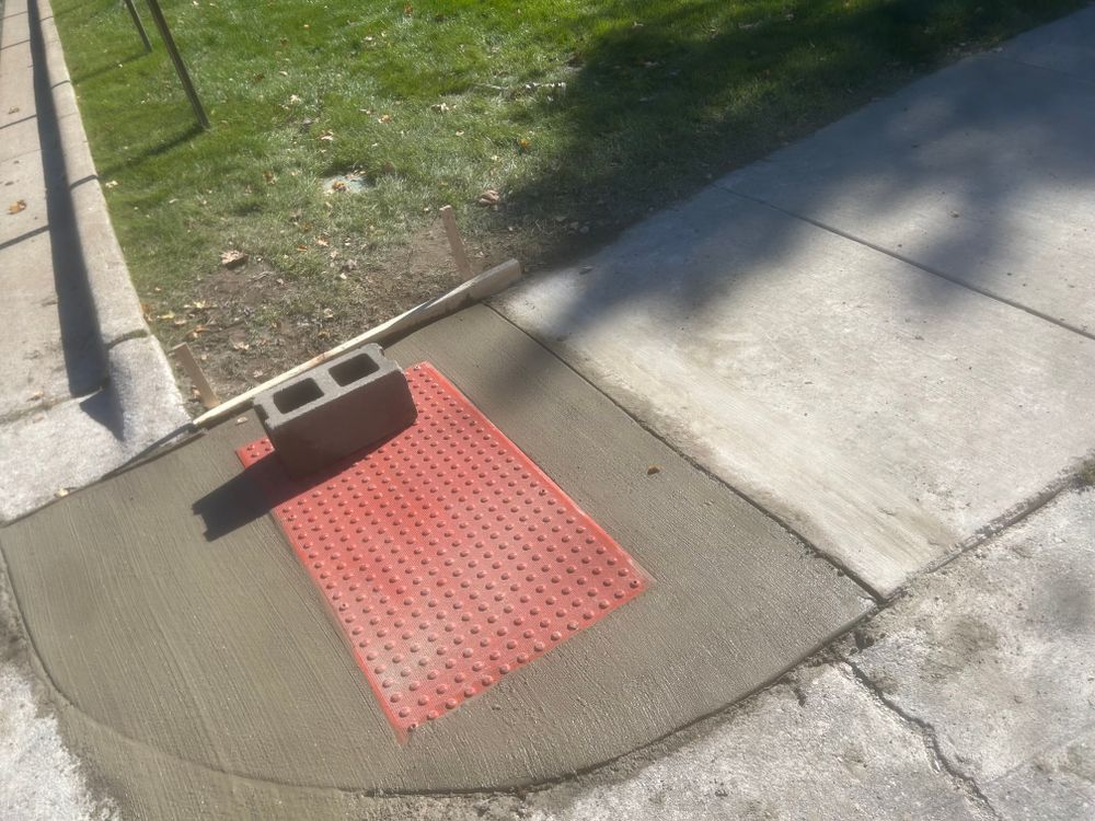 Concrete Service's for Steed's Lawn and Landscape LLC in White Lake, MI