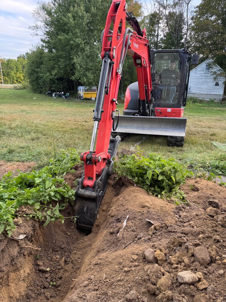 Excavation for Jack Of All Blades in Windsor County, VT