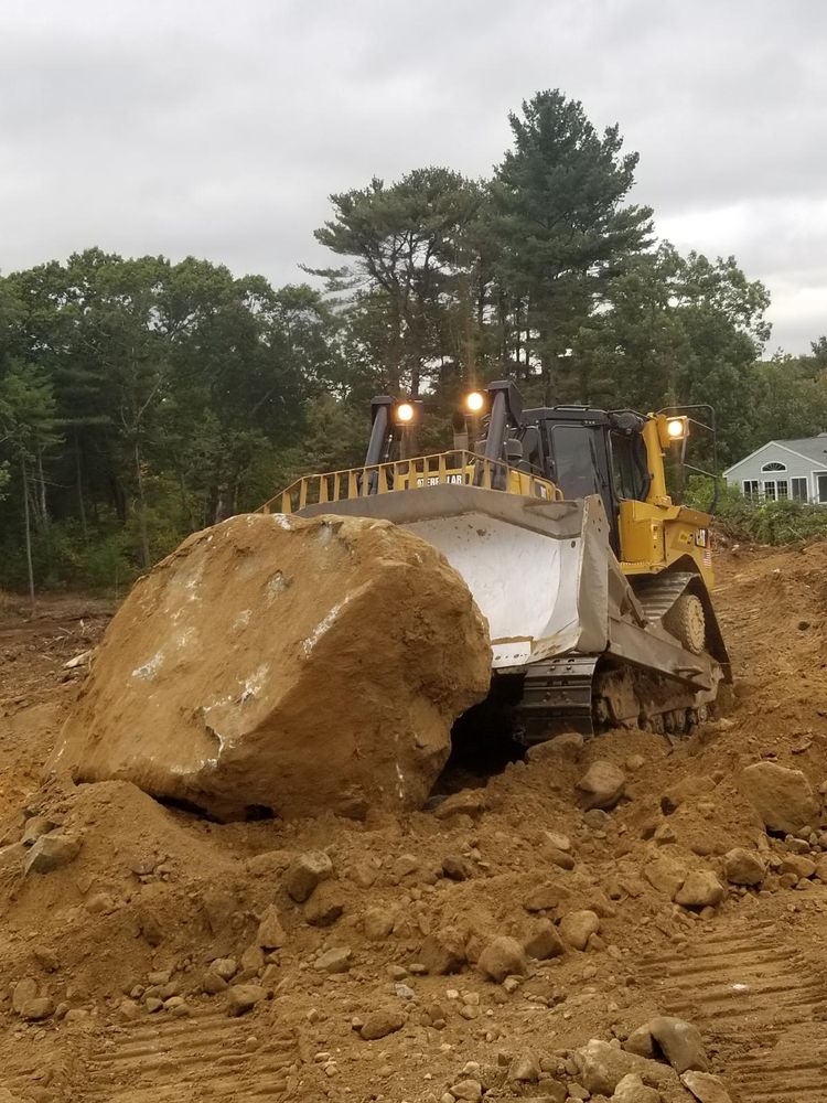 Land Clearing & Yard Expansion for Wagex Corp in Wilmington, MA