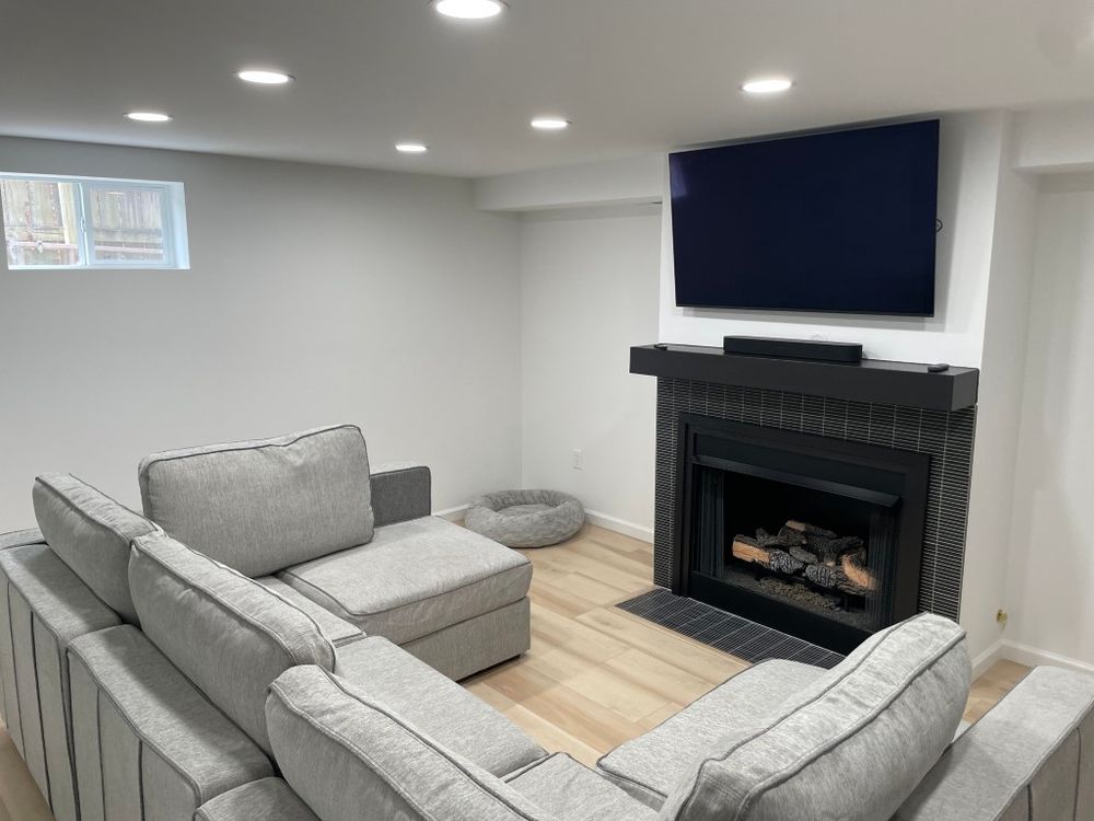 Transform your basement into a functional, stylish space with our expert finishing services. We enhance comfort and value by customizing designs tailored to your needs, ensuring high-quality craftsmanship every step of the way. for Hanes on Homes  in Rockville, MD