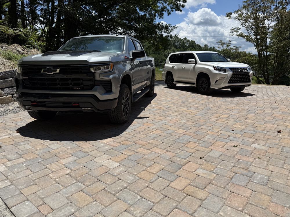 Our Grading and Concrete service involves preparing the ground and pouring concrete to create various structures. We also provide pavers, concrete driveways, retaining walls, foundations and footing. Give us a call for a free es for JV Painting Services LLC in Hendersonville, NC