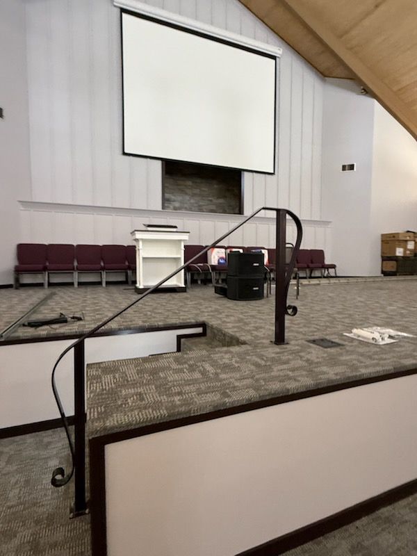 Handrails for Lake's Welding Service LLC in Conway, AR