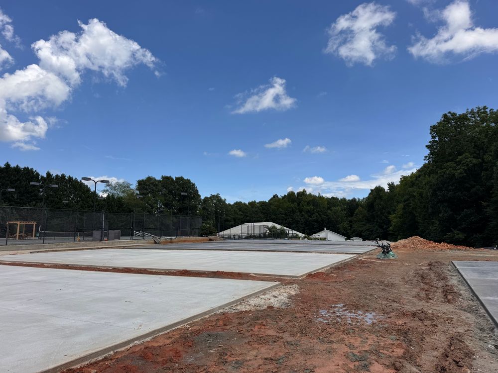 Monolithic slabs/jobs for Wenkel Concrete, LLC in Sherrills Ford, NC