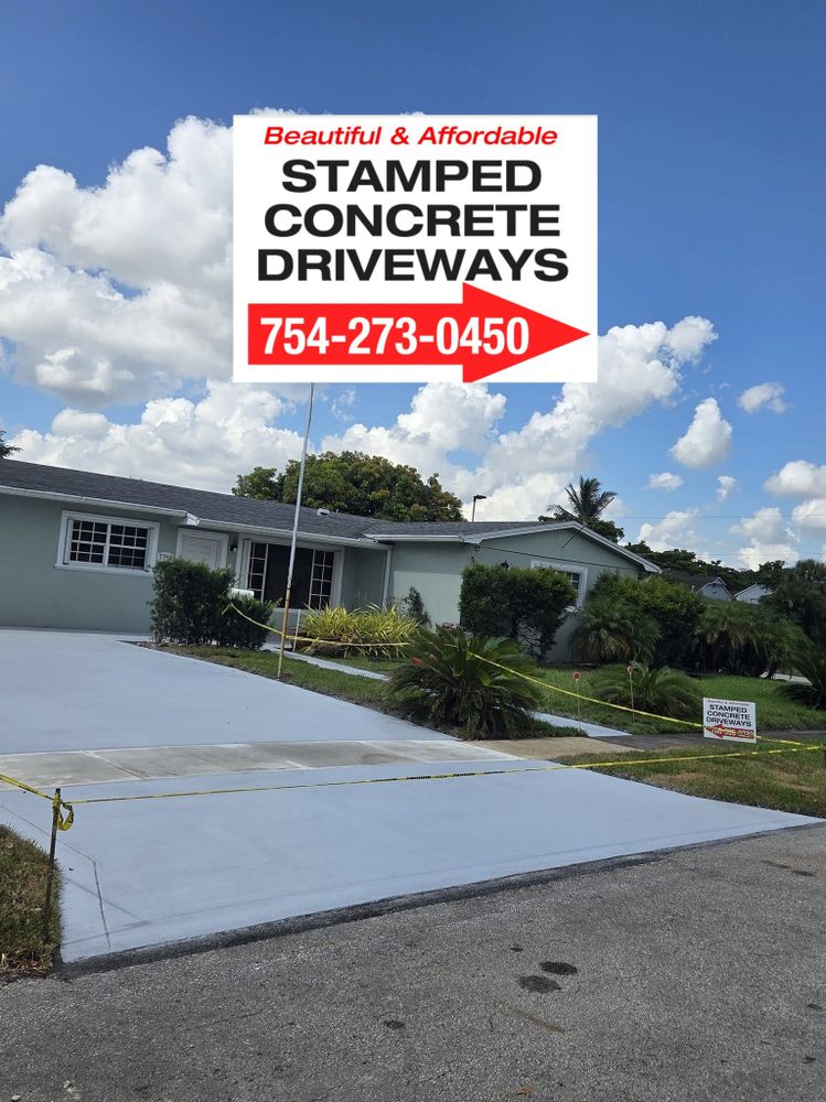 All Photos for Beautiful and Affordable Stamped Concrete by Castilla Concrete Finish Design Corp in Sunrise, FL