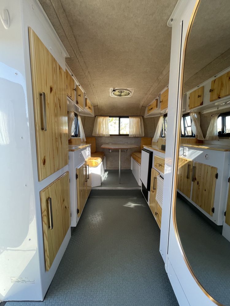 Scamp Travel Trailer for Mauka to Makai RV Renovations in Los Angeles, CA