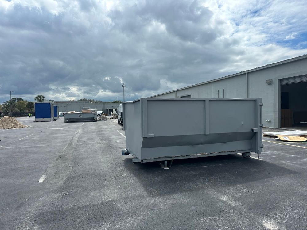 12 Yard Dumpster for Brevard Dumpsters in Palm Bay, FL