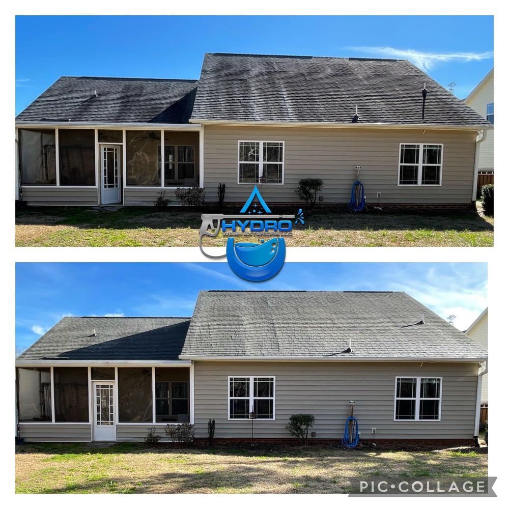 Home Softwash for Hydro Wash Exteriors LLC in Fayetteville, NC