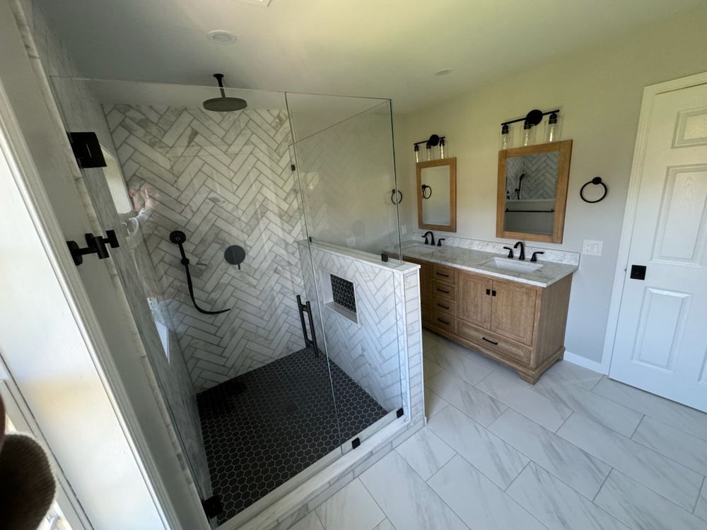 Bathroom Remodel for FAZIO Construction in New Milford, CT