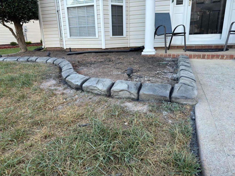 Landscape Curbing, Decorative Border Systems, Concrete Curbing Replacement for Streamline Borders, LLC in Indian trail, NC