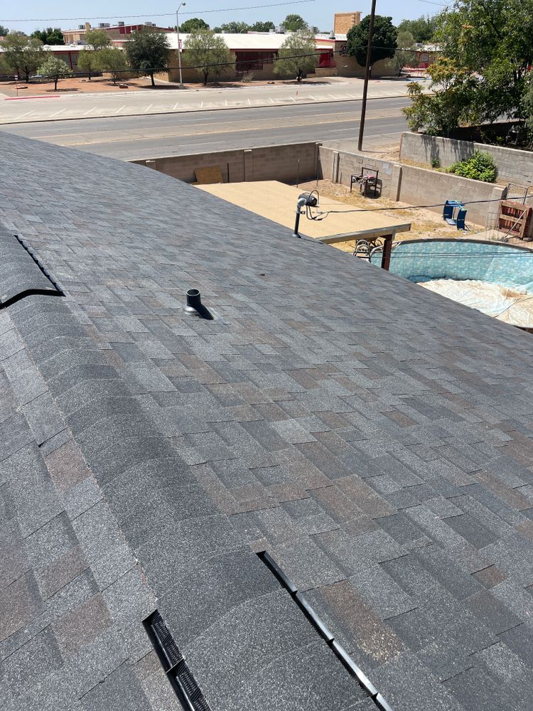 Shingled Roofs for Organ Mountain Roofing & Construction in Las Cruces, NM