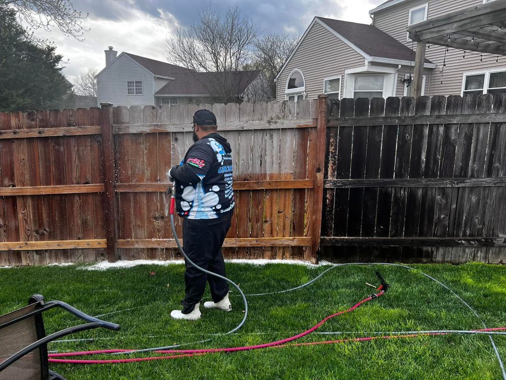 Fence Washing  for Soapy Suds Services in St. Charles, IL