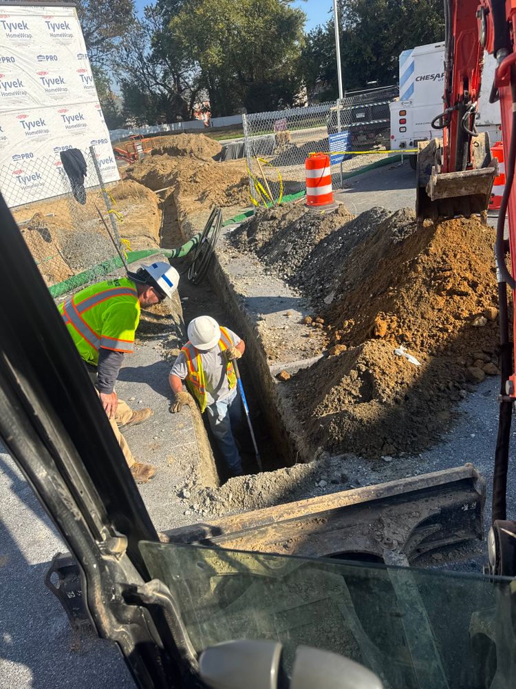 Our Excavation Site Work service ensures precise, safe ground preparation for your project. We handle everything from land clearing to grading, ensuring a solid foundation for any construction or landscape improvements. for Caliber Construction & Excavation in Smyrna, DE