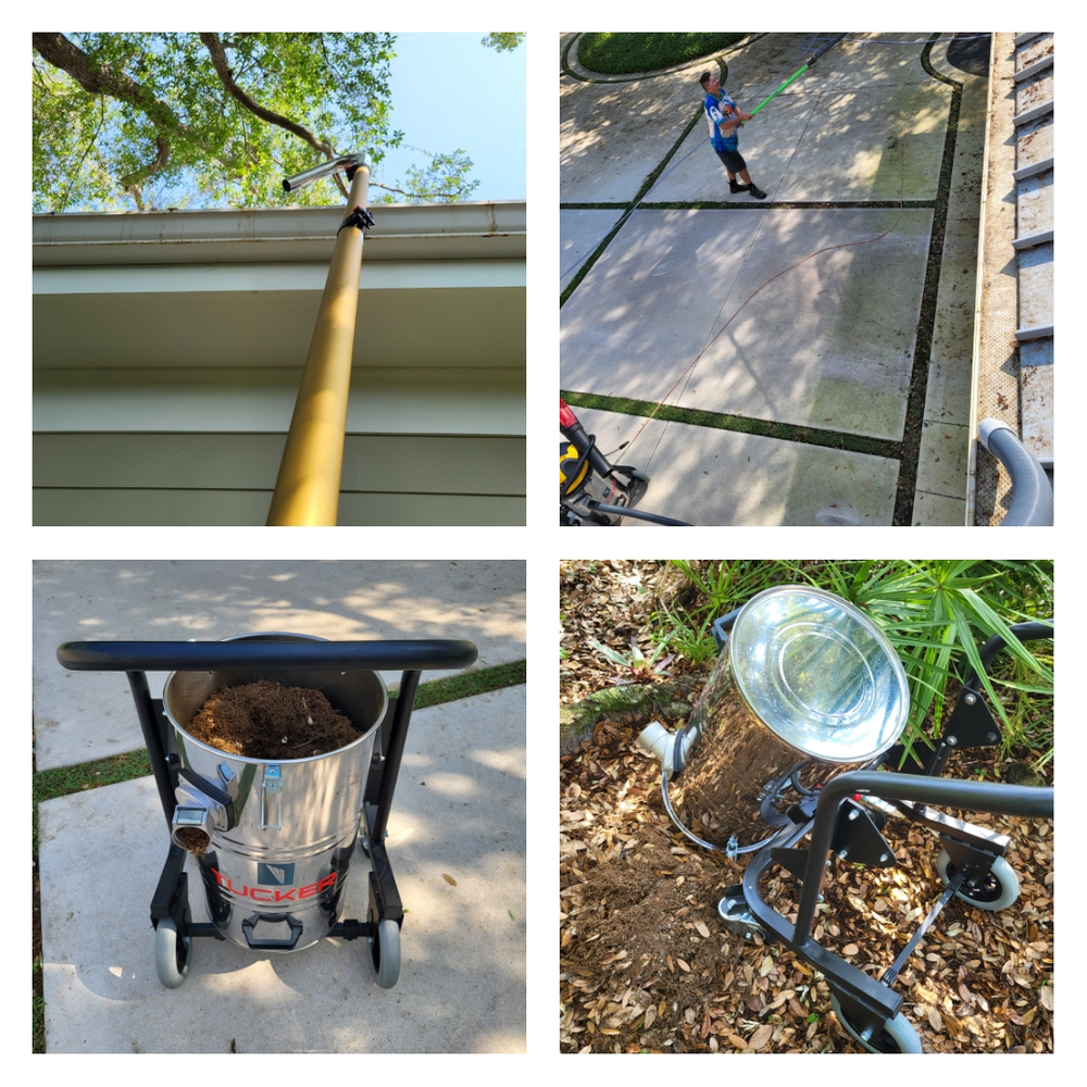 In addition to our professional window cleaning services, we also offer gutter cleaning to ensure your home's gutters are clear of debris and functioning properly for optimal drainage. for My Window Guys in Nokomis, FL