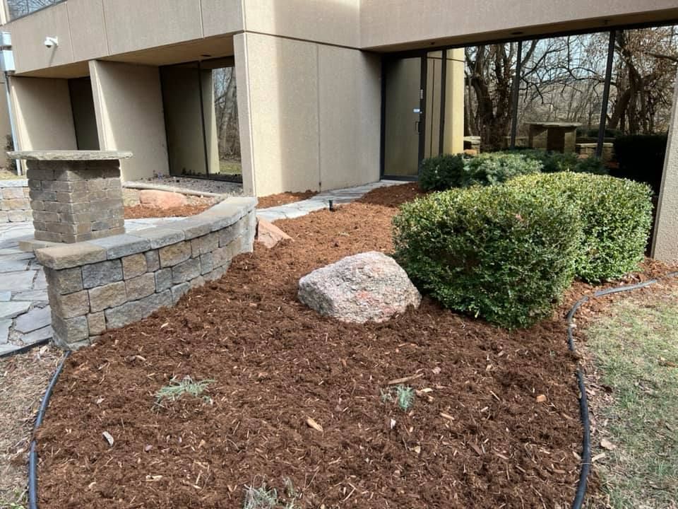 Hardscaping for Jakob’s Lawn Kare in Wichita, KS