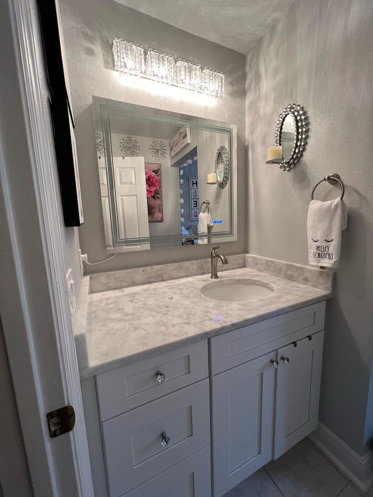 Transform your bathroom into a modern, functional space with our expert renovation services. We customize designs to fit your style and budget, ensuring quality craftsmanship and exceptional customer satisfaction every step of the way. for Regalado Home Improvements in North Port, FL