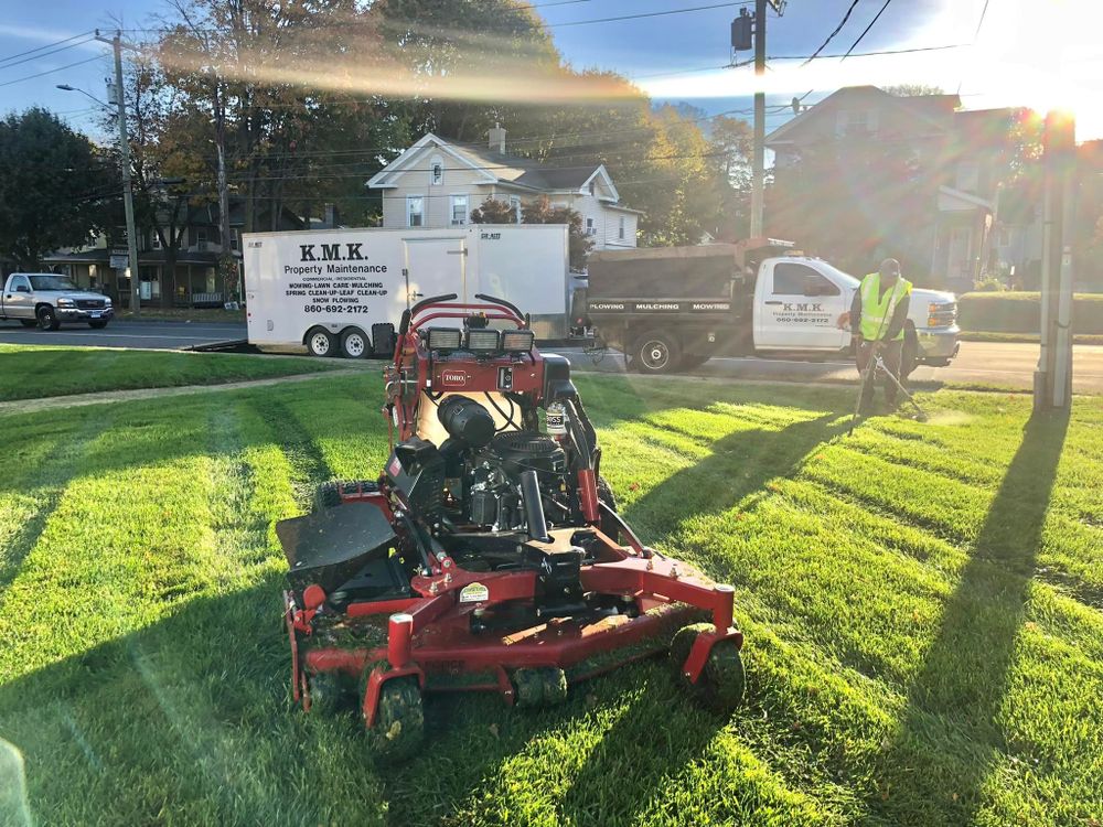 experience pristine lawns with our professional mowing services, ensuring precision cuts, healthy grass growth, and a beautifully maintained yard that enhances your home’s curb appeal. Trust us for reliable and efficient care. for KMK Property Maintenance in Berlin, CT