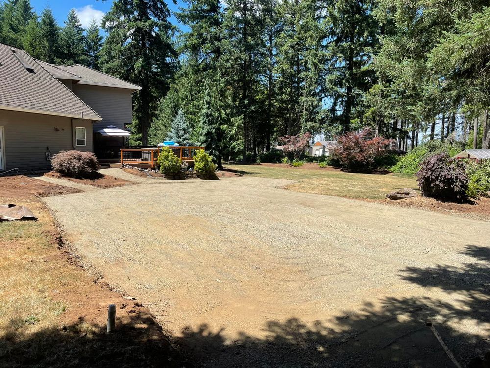 Excavating for DCX LLC in Gresham, OR