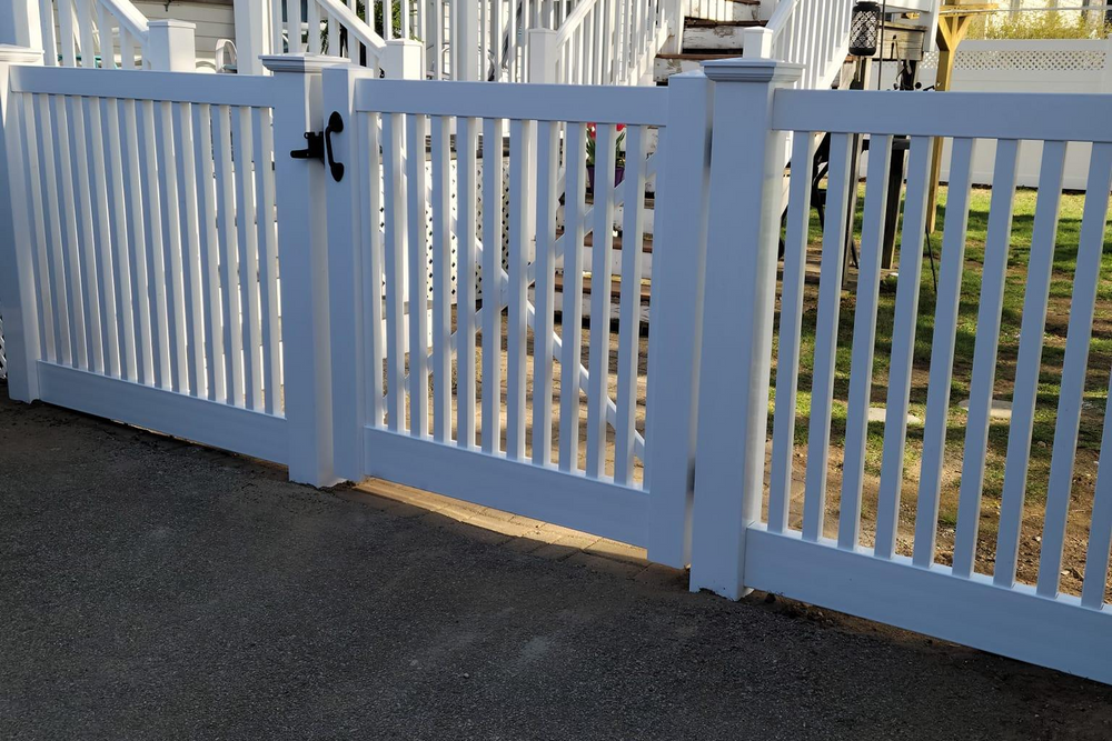 Our Vinyl Fencing Repair service offers homeowners the convenience of repairing any damages or wear and tear on their vinyl fences to maintain its durability and aesthetic appeal. for Azorean Fence in Peabody, MA