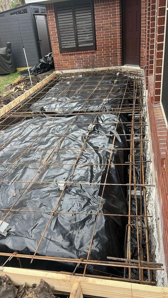 Transform your home with our professional concrete services, offering durable and stylish solutions for driveways, patios, and walkways. Quality craftsmanship ensures lasting satisfaction tailored to your specific needs. for Rytren Concrete in Pearland, TX