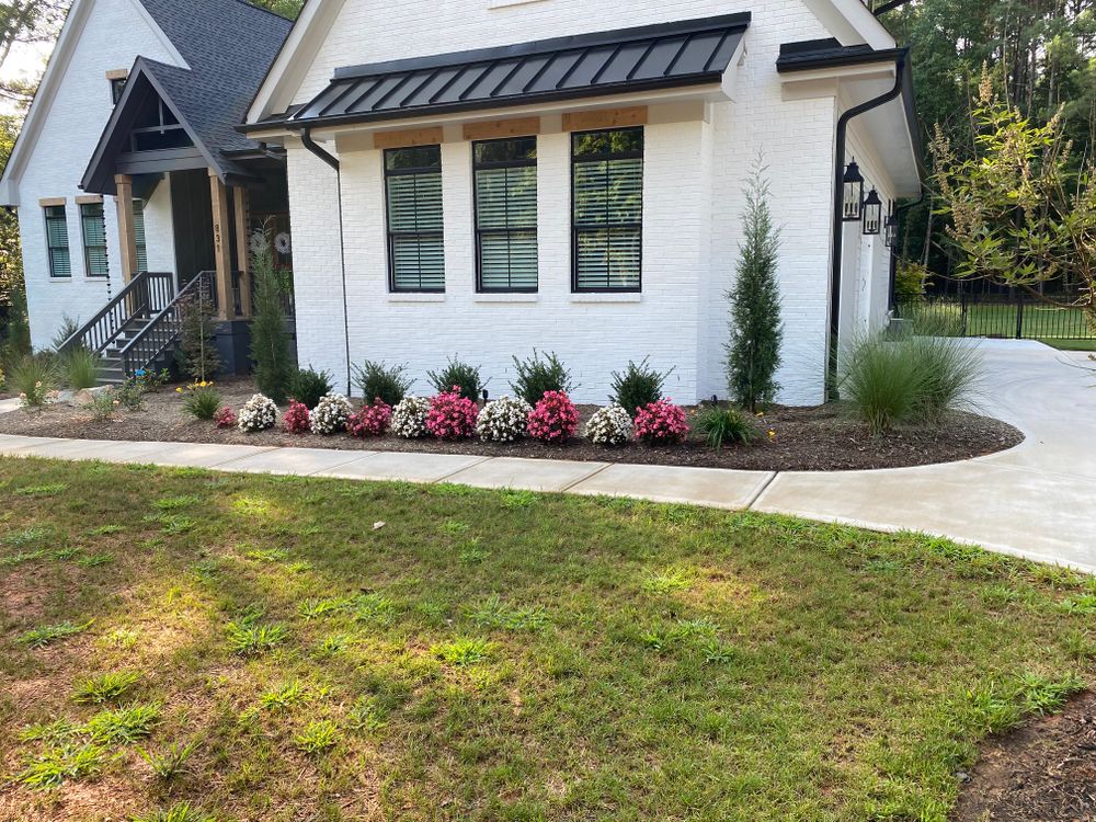 Mulching for America's Top Pick Lawn & Landscaping in Gastonia, NC