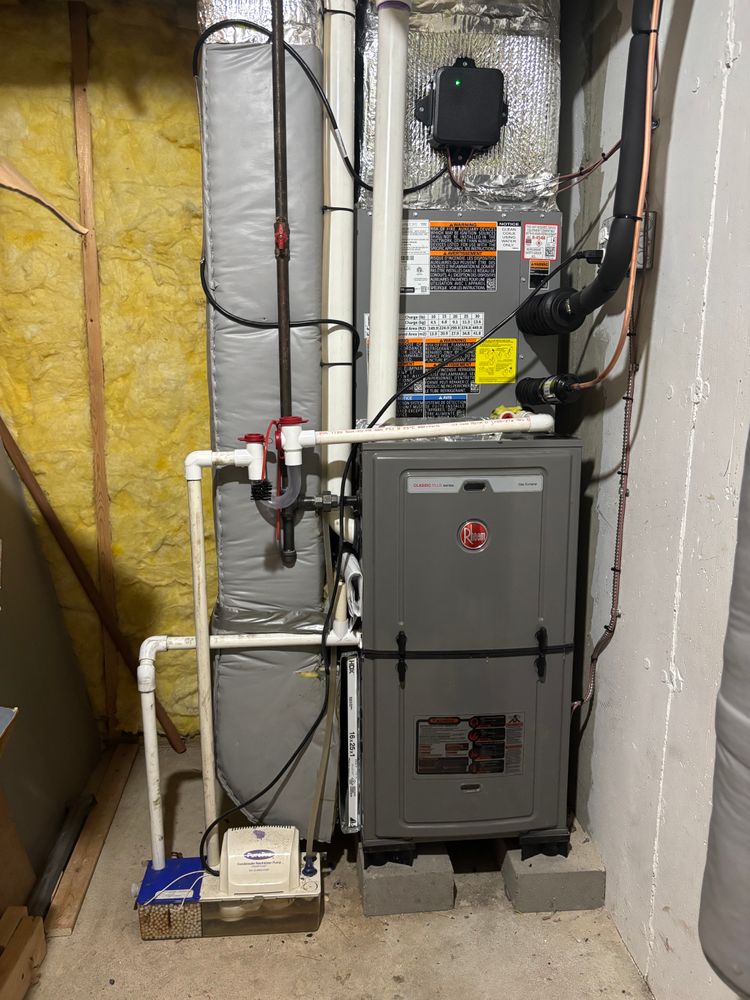 Our Central AC Services and Installation ensure optimal home comfort with expert ductwork design and installation, guaranteeing efficient airflow, energy savings, and seamless integration into your existing HVAC system. for Folsom Heating & Cooling in Epsom, NH