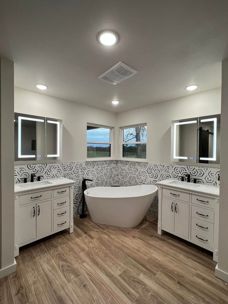 Interior Renovations for Cutter Lane Builders in Cameron, TX