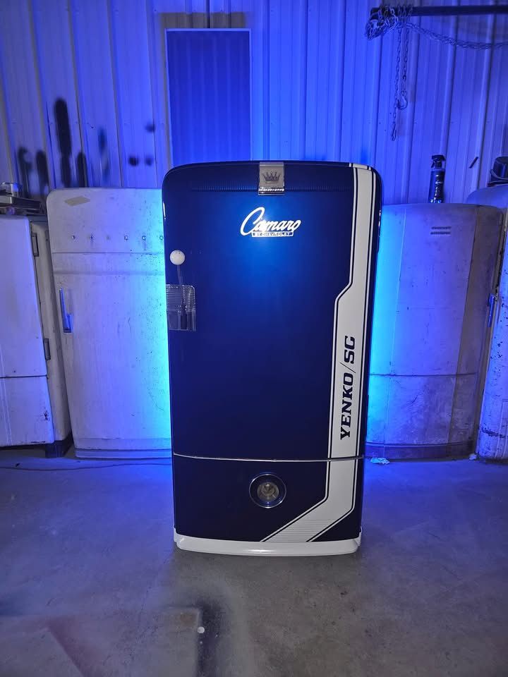 Vintage Refrigerator Projects for Wessels Custom Paint & Restoration in Bad Axe, MI