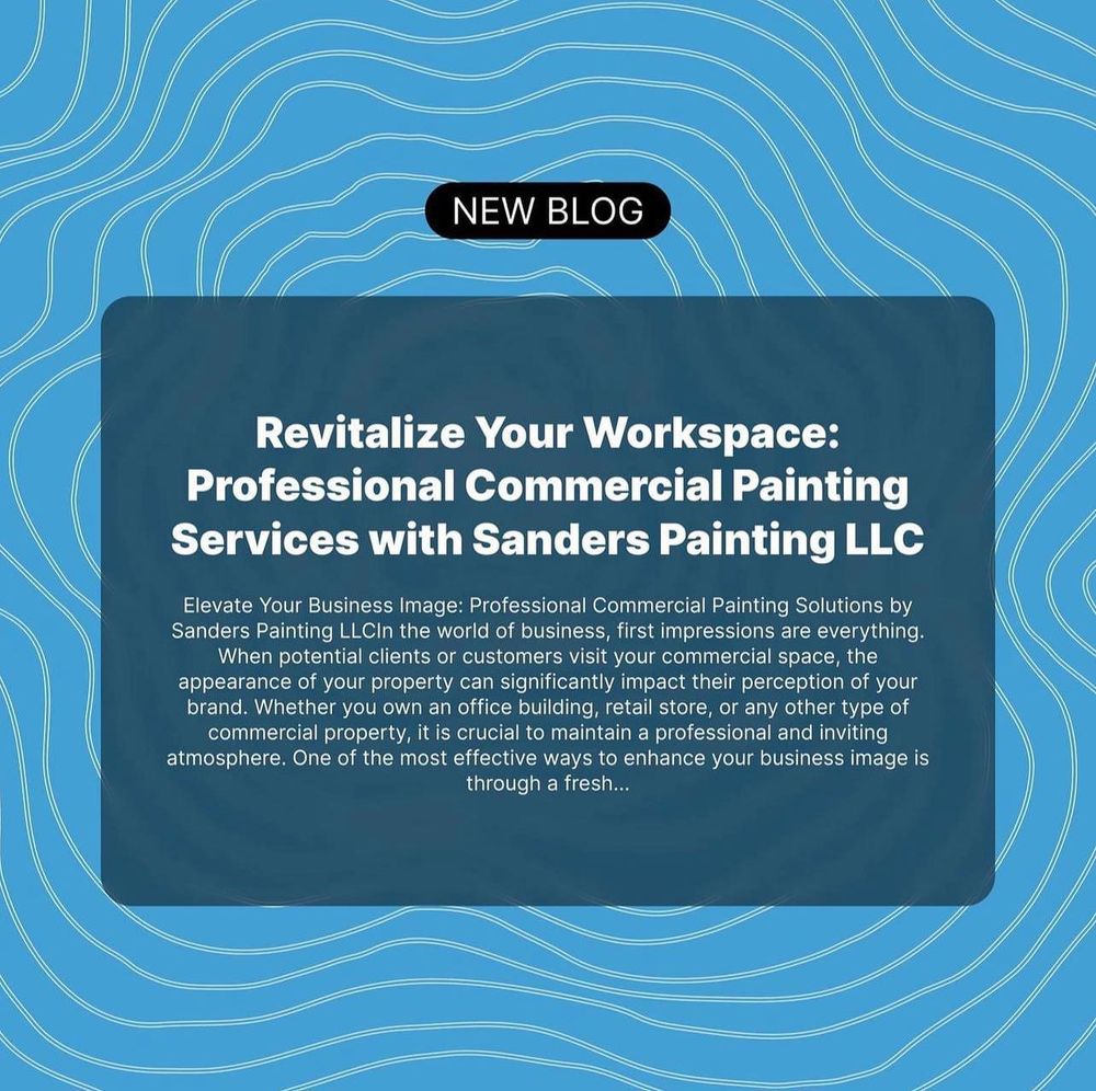 instagram for Sanders Painting LLC in Brooklawn , NJ
