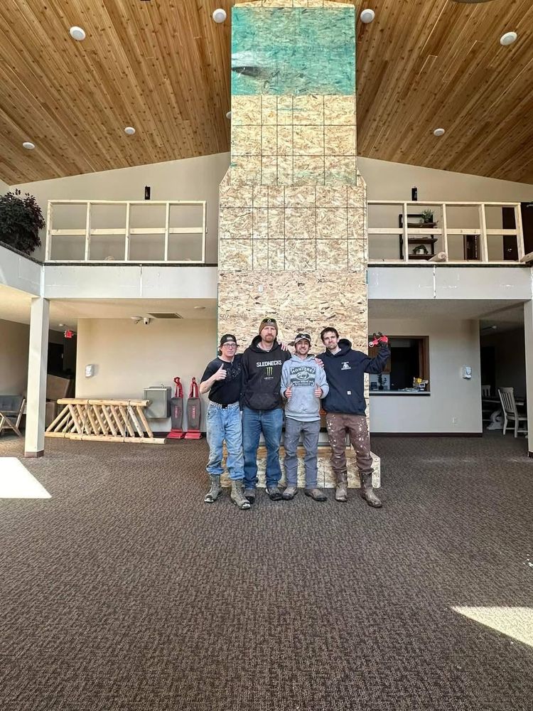 Interior Renovations for Dittbrenner Woodworking in Stanley, ND