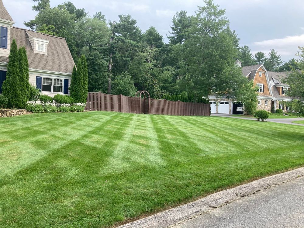 Mowing for LD Professional Lawn Care in Lancaster, MA