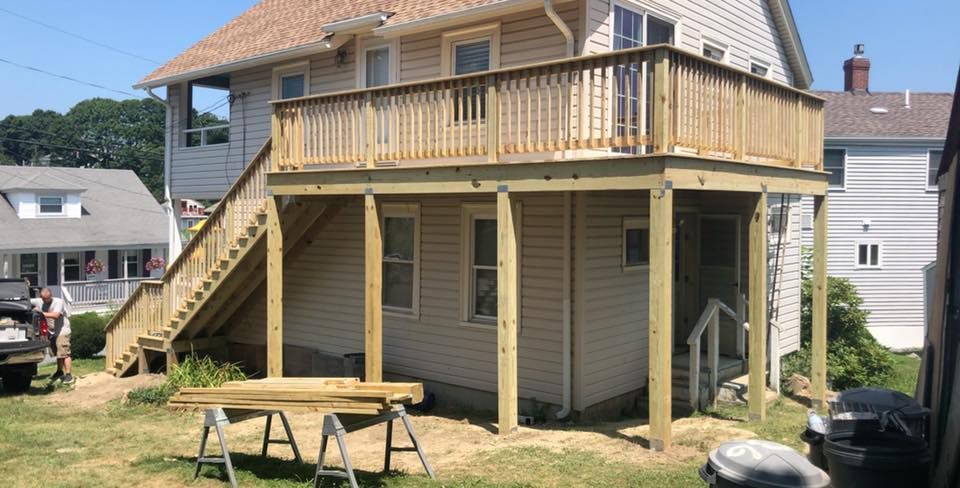 Exterior Renovations for SJ Burke Construction in East Bridgewater, MA