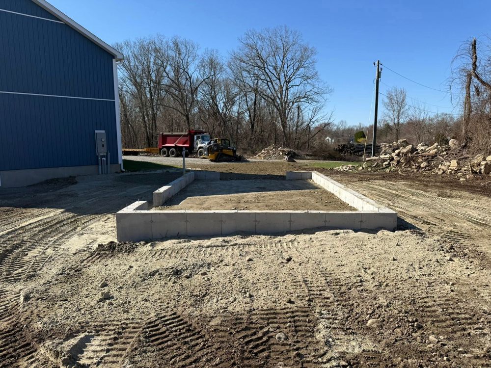 Our Foundation Digging service provides precise and efficient excavation solutions to ensure your home has a strong, stable base, delivered by experienced professionals who prioritize safety and quality workmanship. for DArcy  Cleveland & Sons Excavation LLC in Pawcatuck, CT