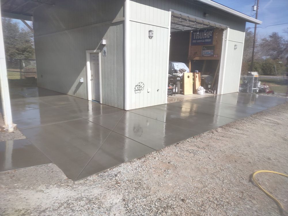 Concrete for Austin LoBue Construction in Cottonwood, CA