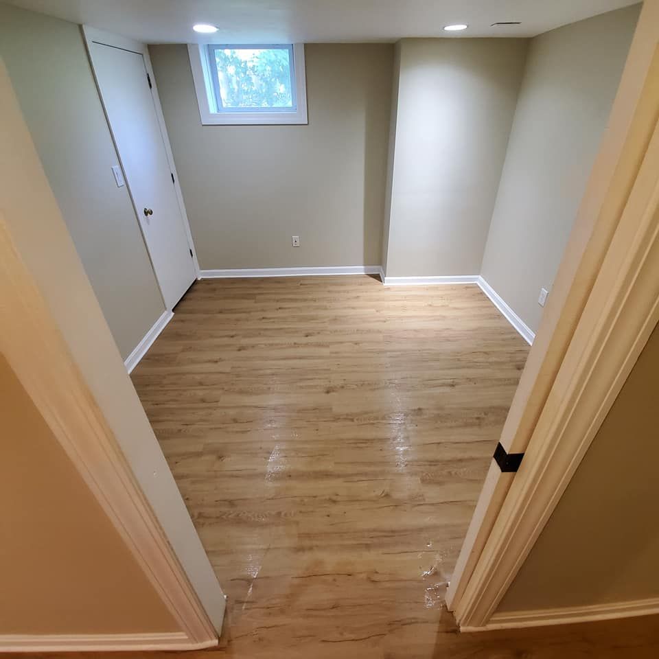 We install solid hardwood and engineered hardwood flooring for homes across southern New Hampshire. Every hardwood installation starts with subfloor inspection, moisture testing, and material acclimation so your floors don't cup, gap, or buckle a year in. We handle species selection, plank layout, nail-down and floating installations, and trim work so the finished floor looks intentional from baseboard to baseboard. for JAD Floor Designs in Manchester, NH
